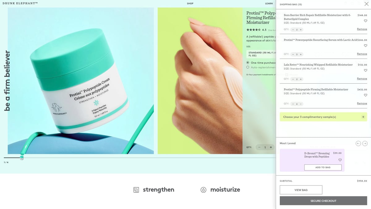 9 Must-Try Healthy And Beauty Products for Glowing Skin in 2026 - Drunk Elephant Protini Polypeptide Cream