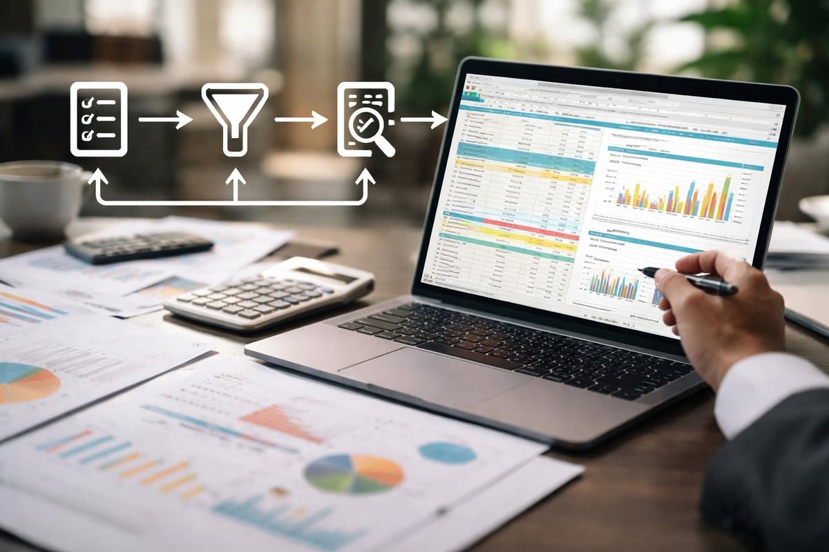 Excel formula logic flow