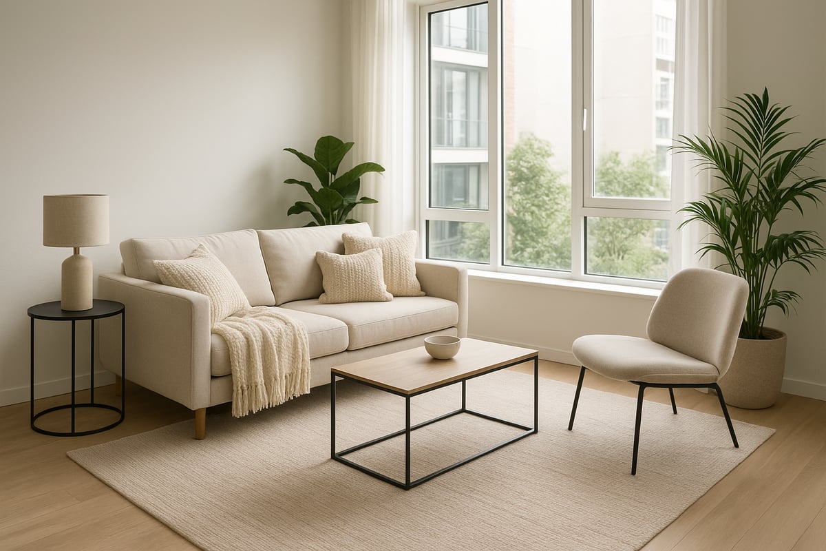 How to Style a Small Contemporary Sofa in Your Living Space