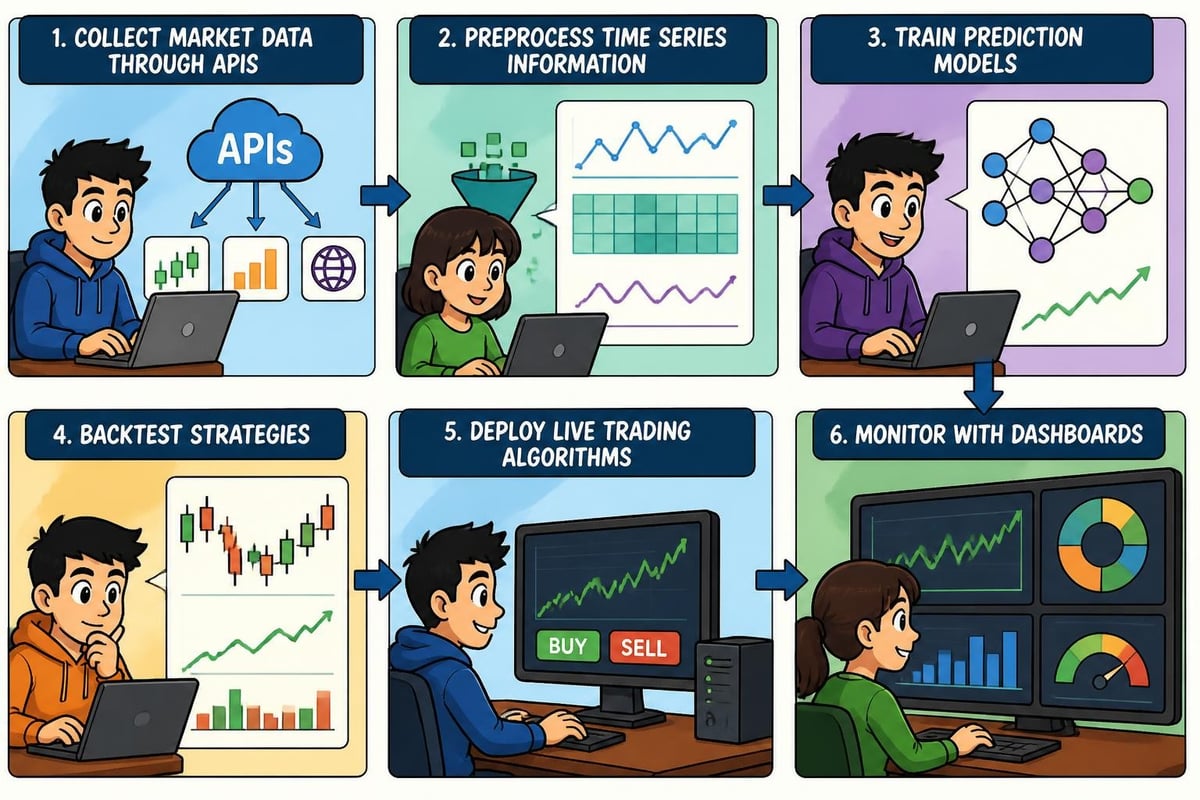 Financial AI project workflow