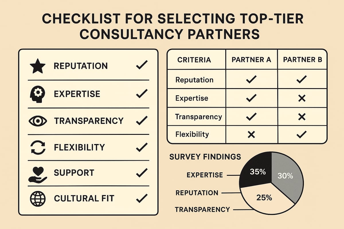 Key Criteria for Selecting a Top-Tier Consultancy Partner