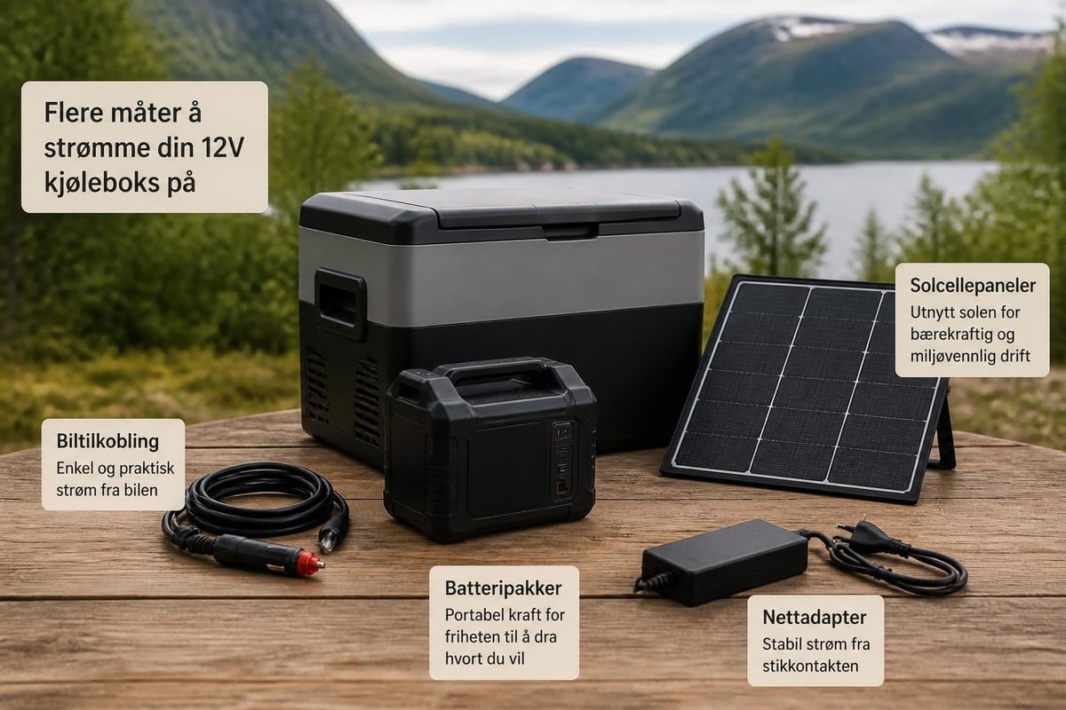 Strømforsyning 12V kjøleboks