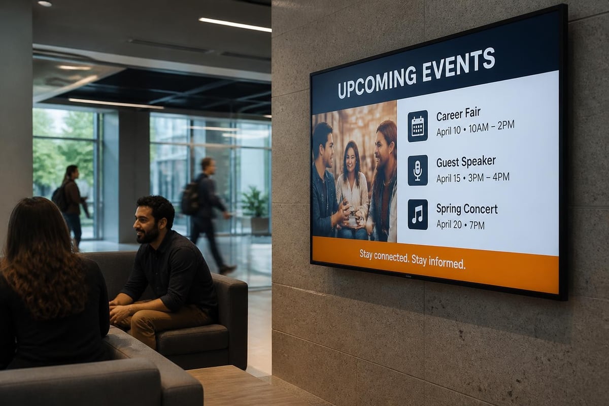 Content design for digital signage
