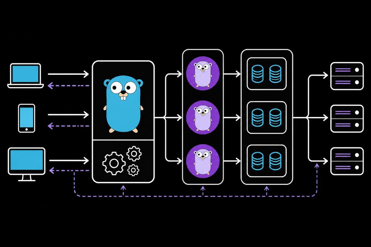 Golang proxy server architecture
