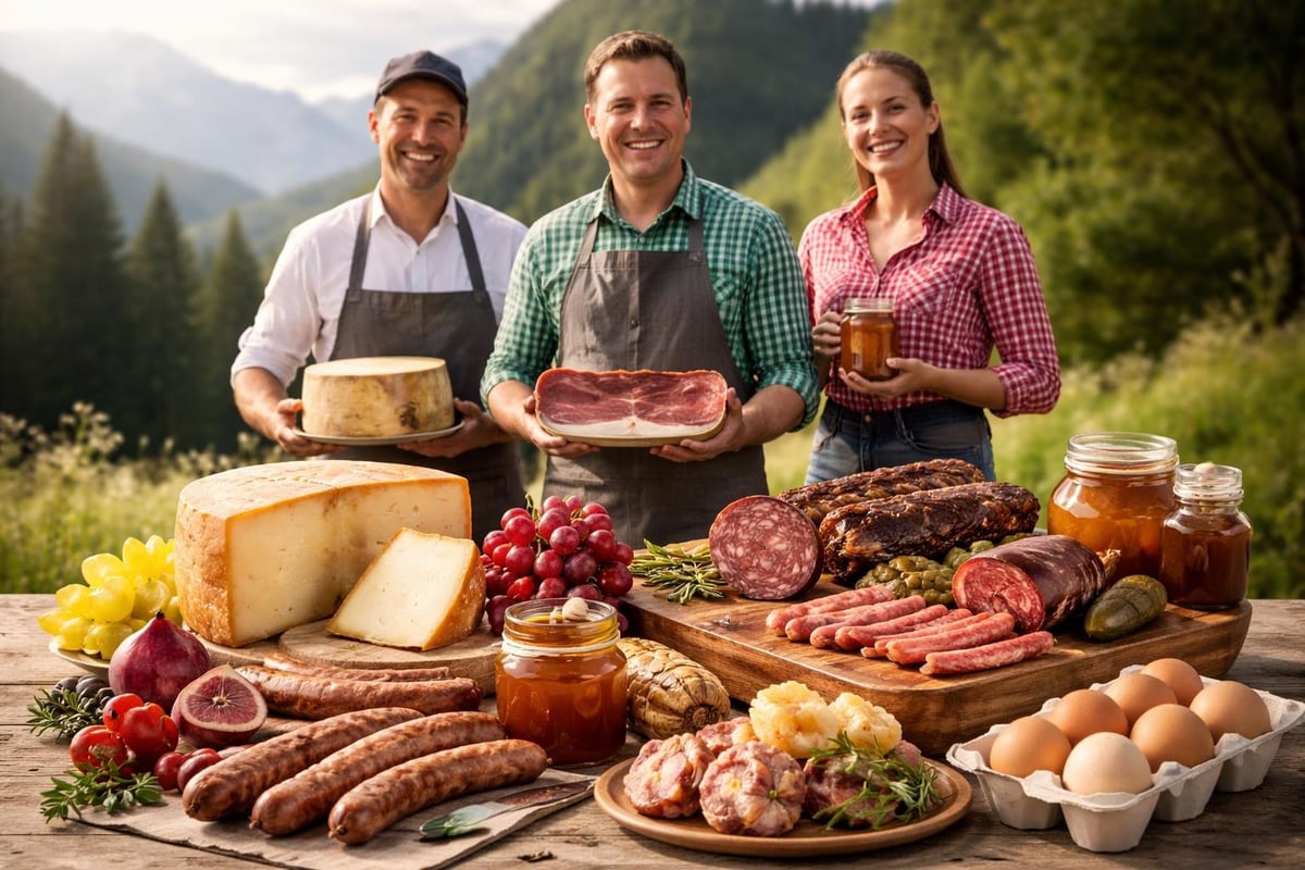 Transparente Lieferkette österreichischer Feinkost