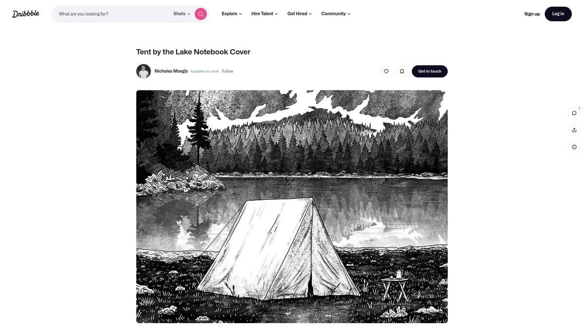 10 Inspiring Notebook Cover Designs to Try in 2026 - Tent by the Lake Notebook Cover