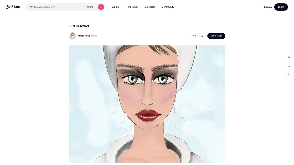 10 Inspiring Notebook Cover Designs to Try in 2026 - Girl in towel