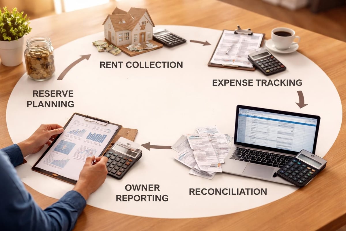 Financial reporting workflow