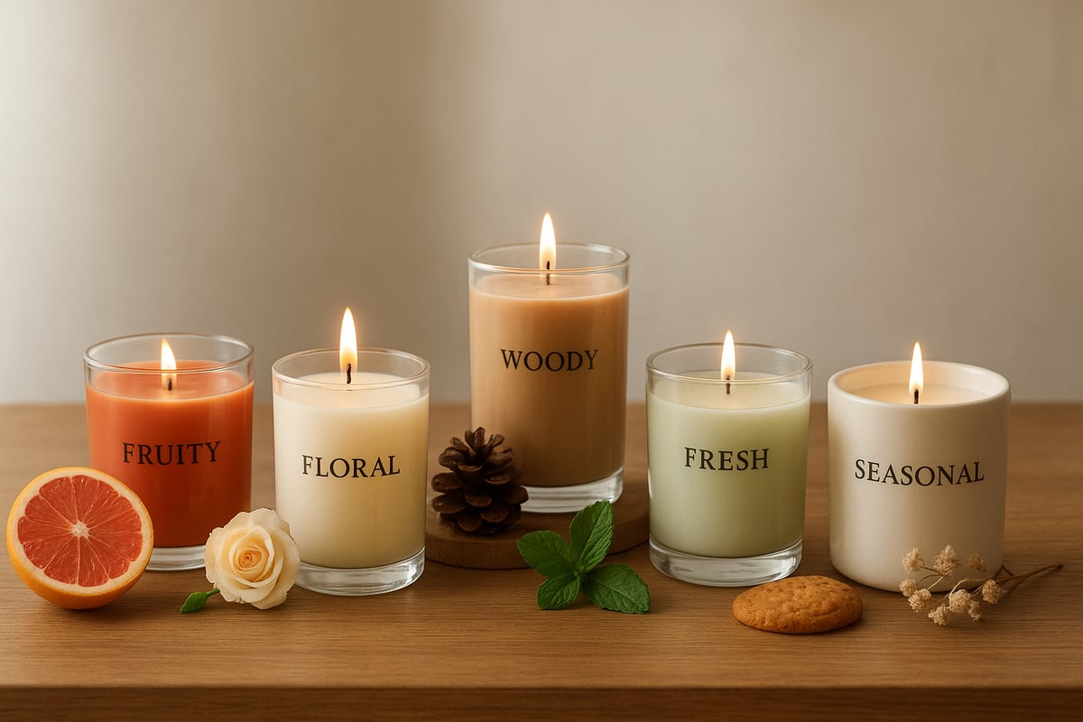 Candle Scent Selection: Fragrance Families and Mood Enhancement