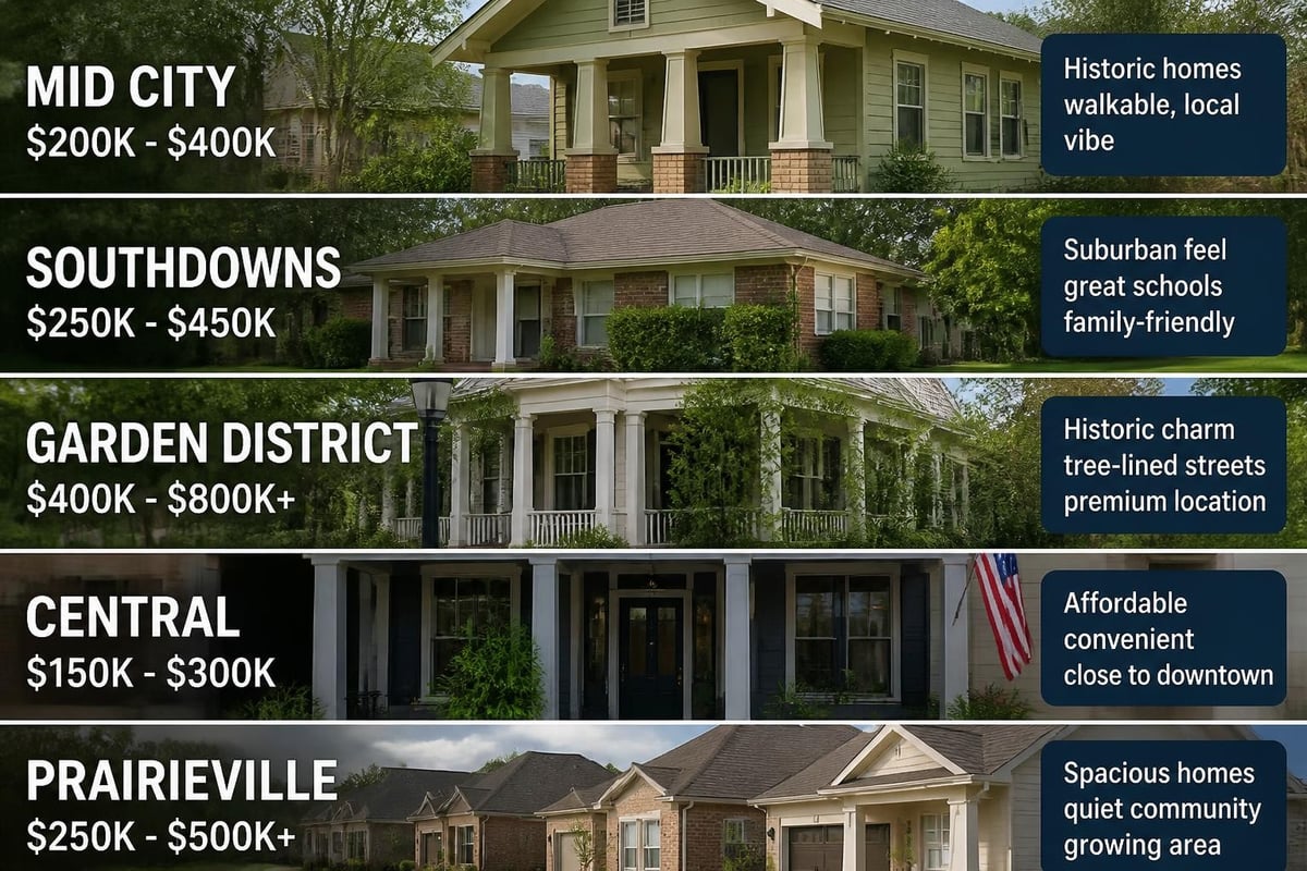 Baton Rouge neighborhood housing market