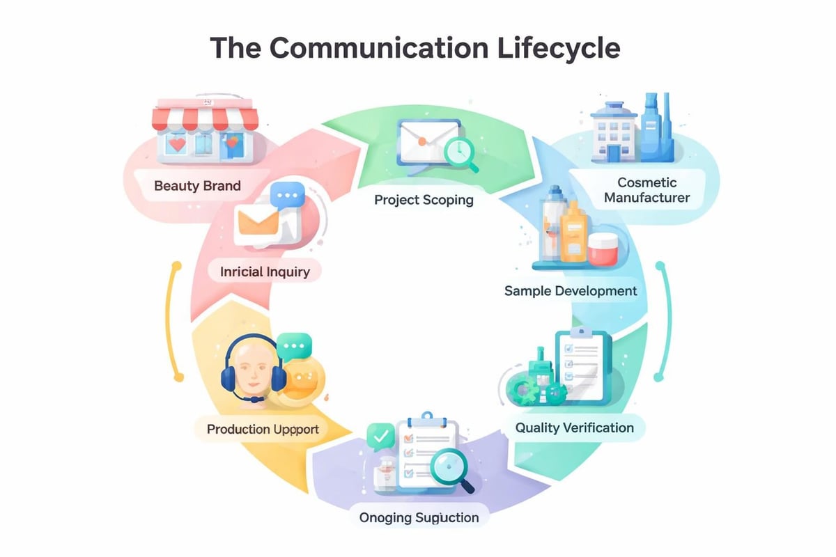 Manufacturer communication workflow