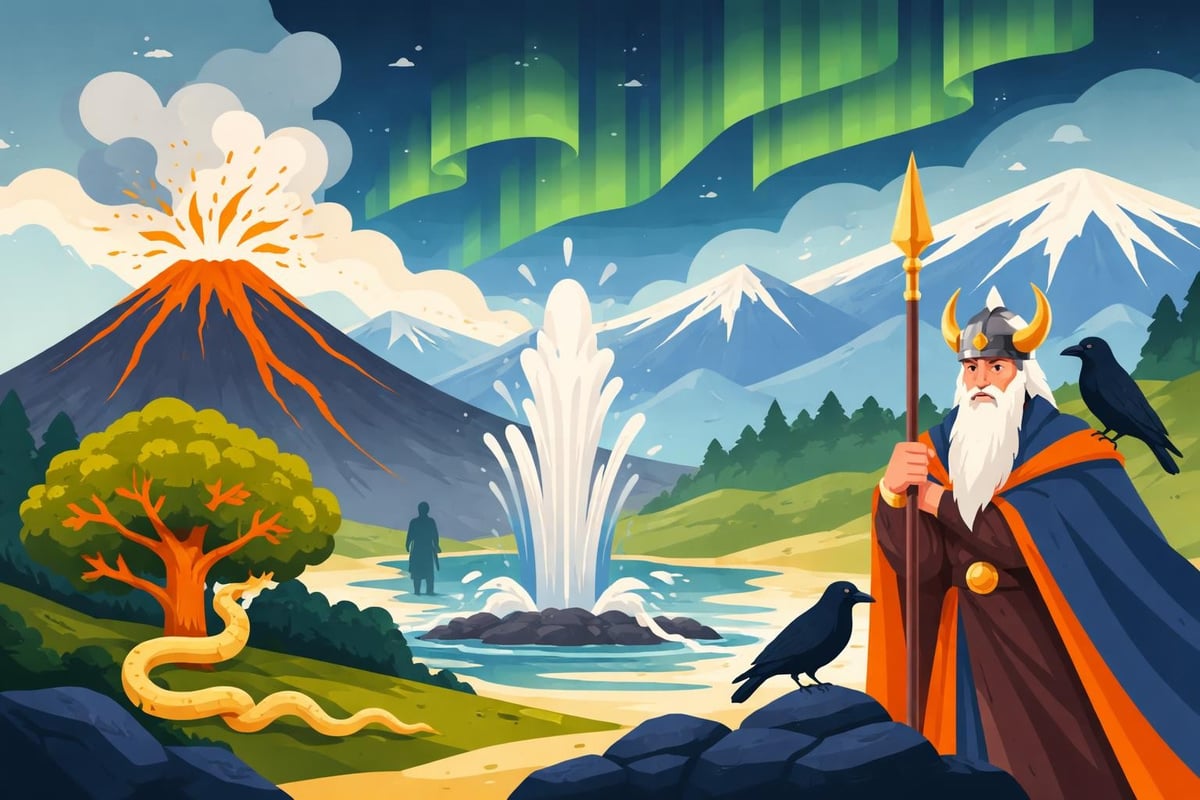 Norse mythology in Iceland