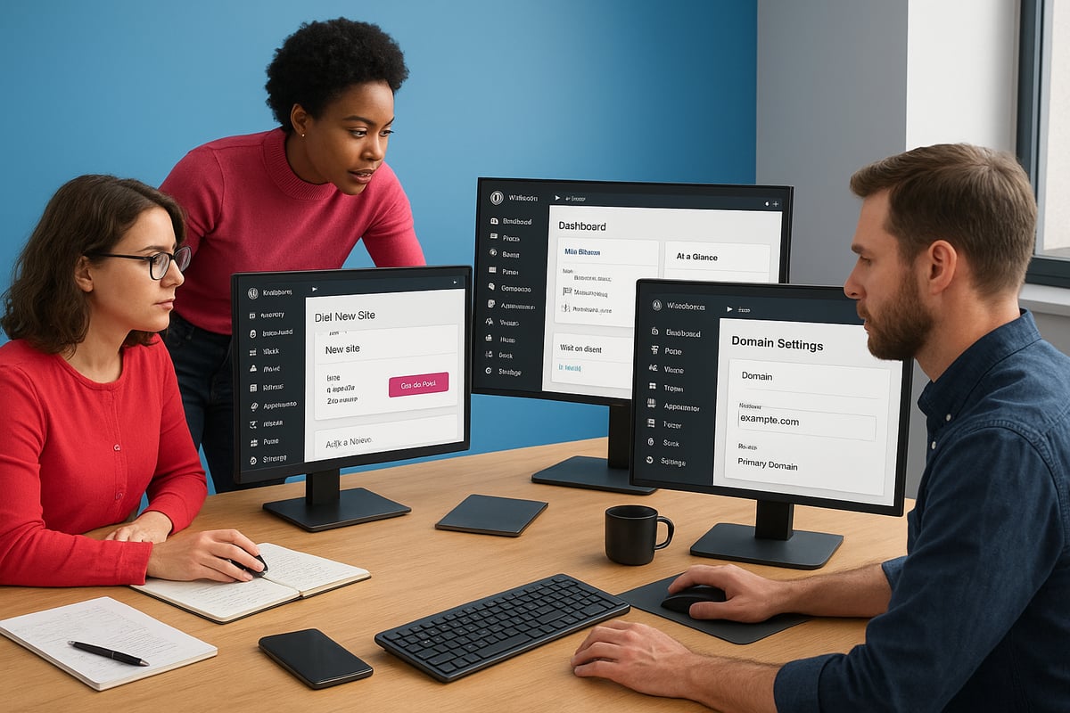 <span style="color:#3882DB"><b>Multi Domain WordPress Schritt-für-Schritt einrichten (2025)</b></span>