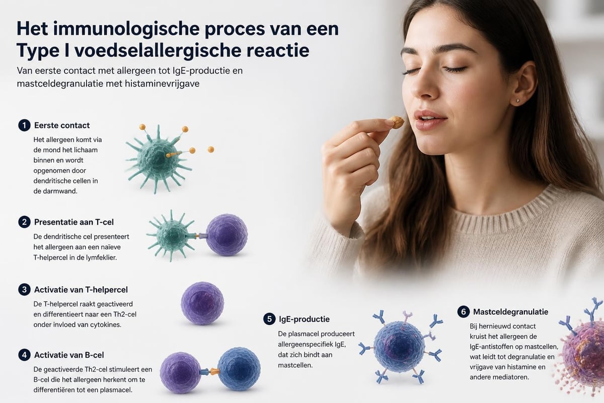 IgE-gemedieerde allergische reactie
