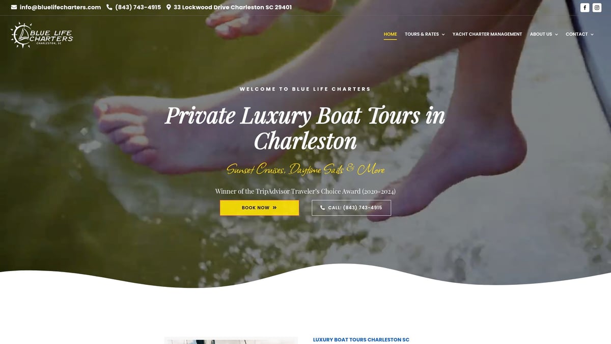 9 Unforgettable Charleston Sunset Sailing Tours for 2025 - Blue Life Charters