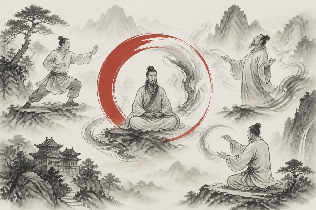 Qi cultivation through Taoist practices