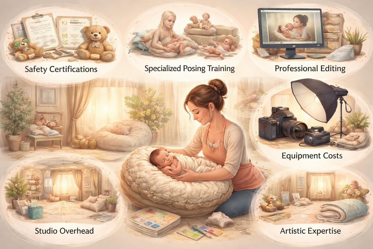 Newborn photography value factors