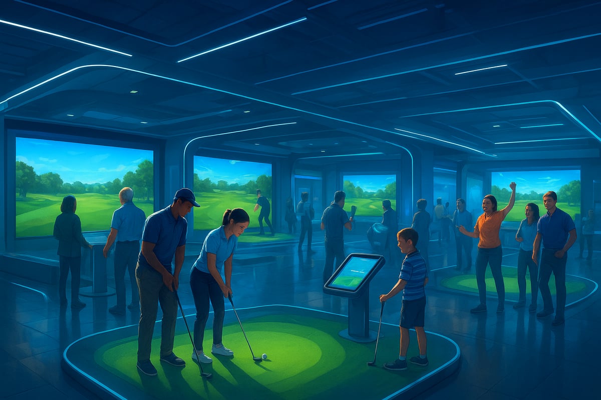 The Technology Powering Indoor Golf in 2025