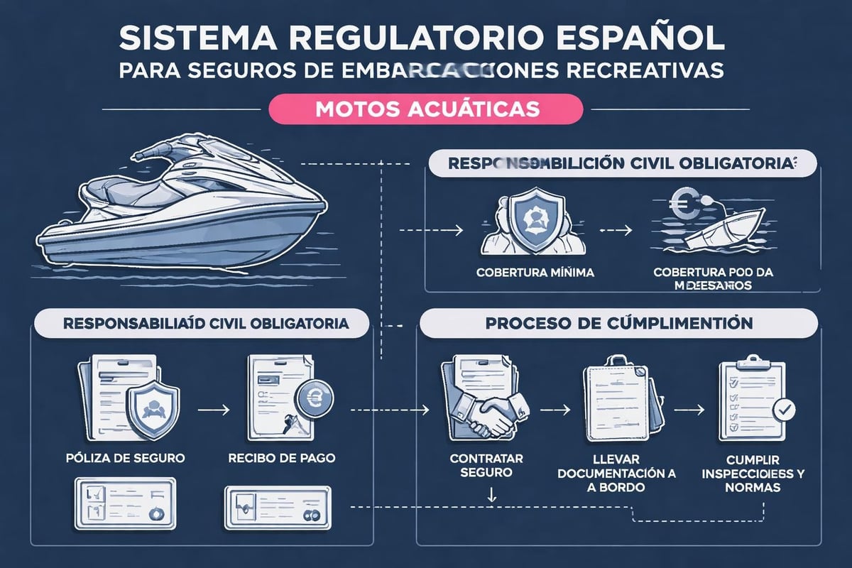 Seguro para Moto de Agua: Guía Completa 2026 1 Marco normativo seguros náuticos
