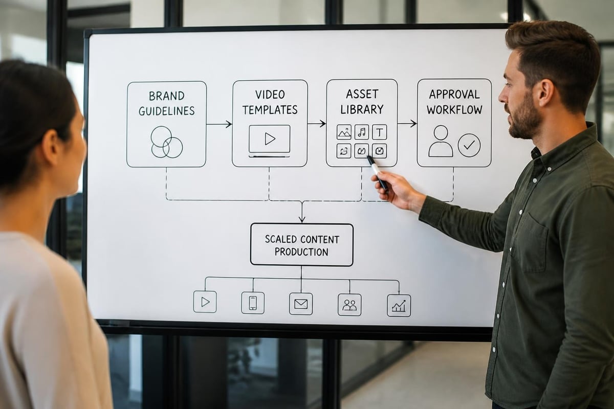 Video brand system components