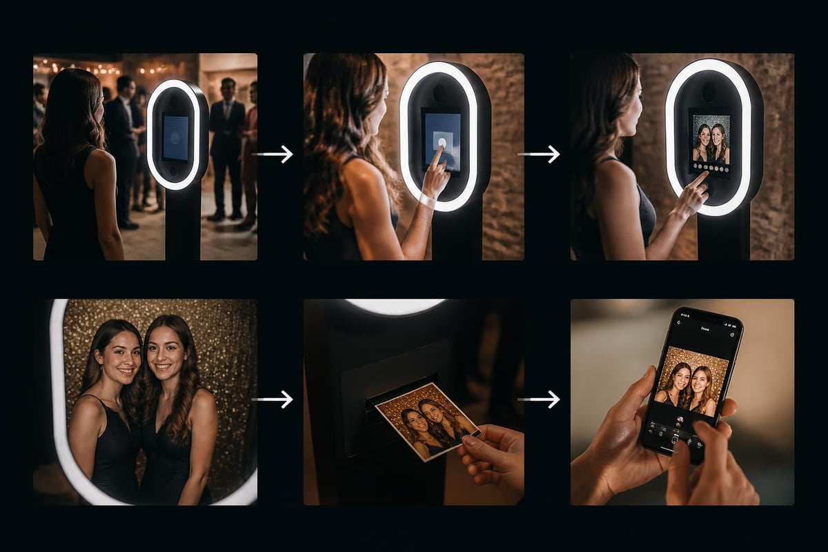 Machine photobooth workflow
