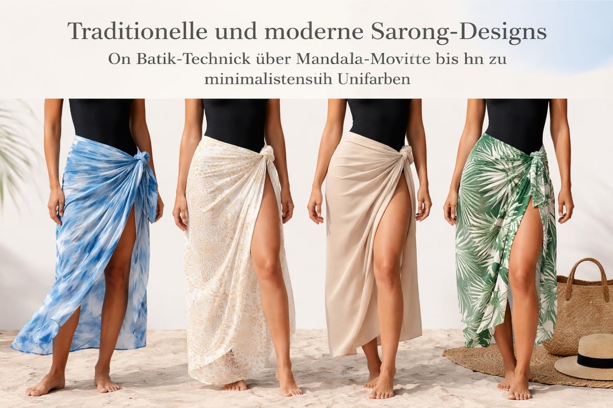 Sarong Muster und Designs