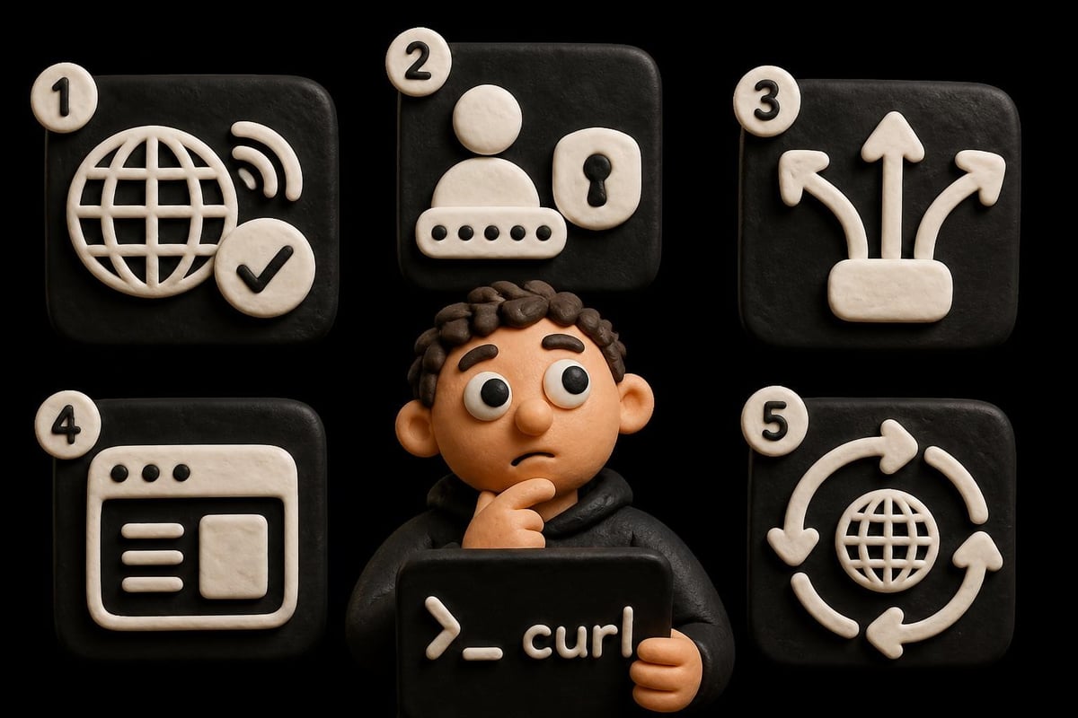 Proxy troubleshooting workflow