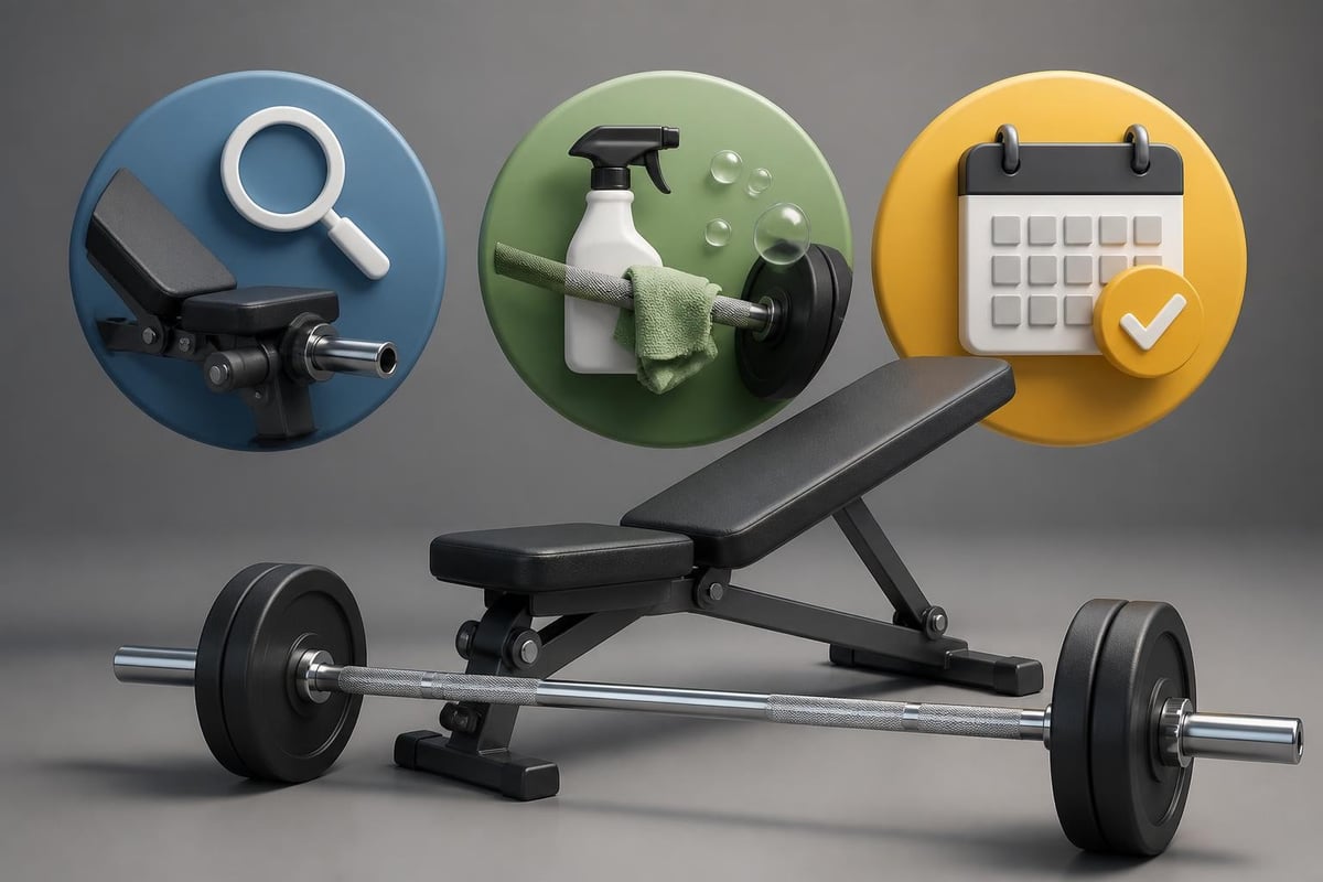 Bench press maintenance schedule