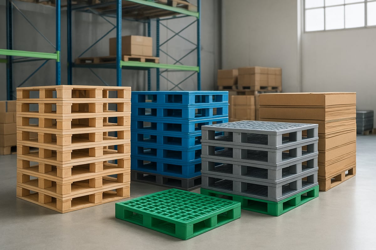 Types of Shipping Pallets: Materials, Designs, and Innovations