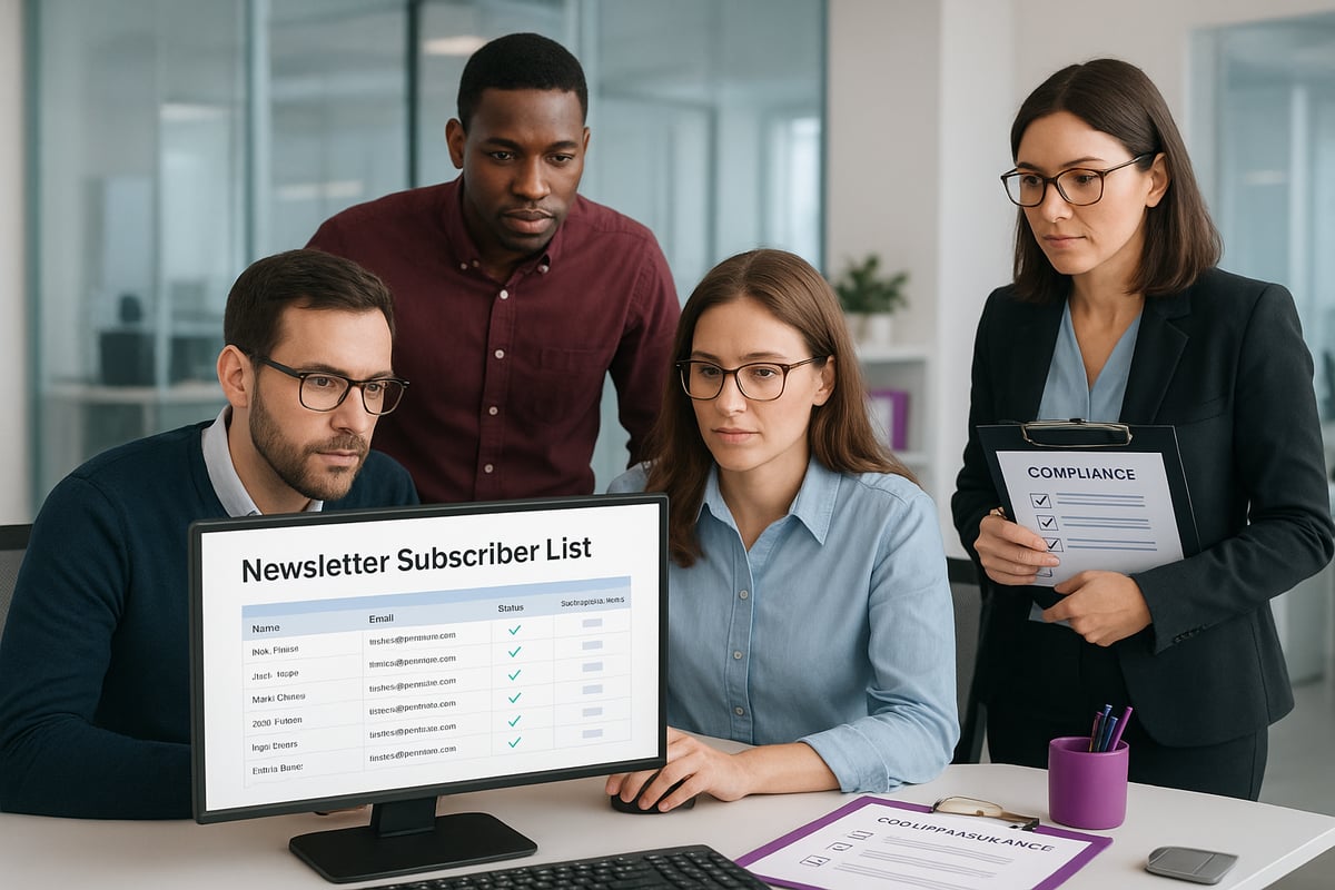 Schritt 3: Aufbau und Pflege von Empfängerlisten – Rechtssicherheit und Qualität