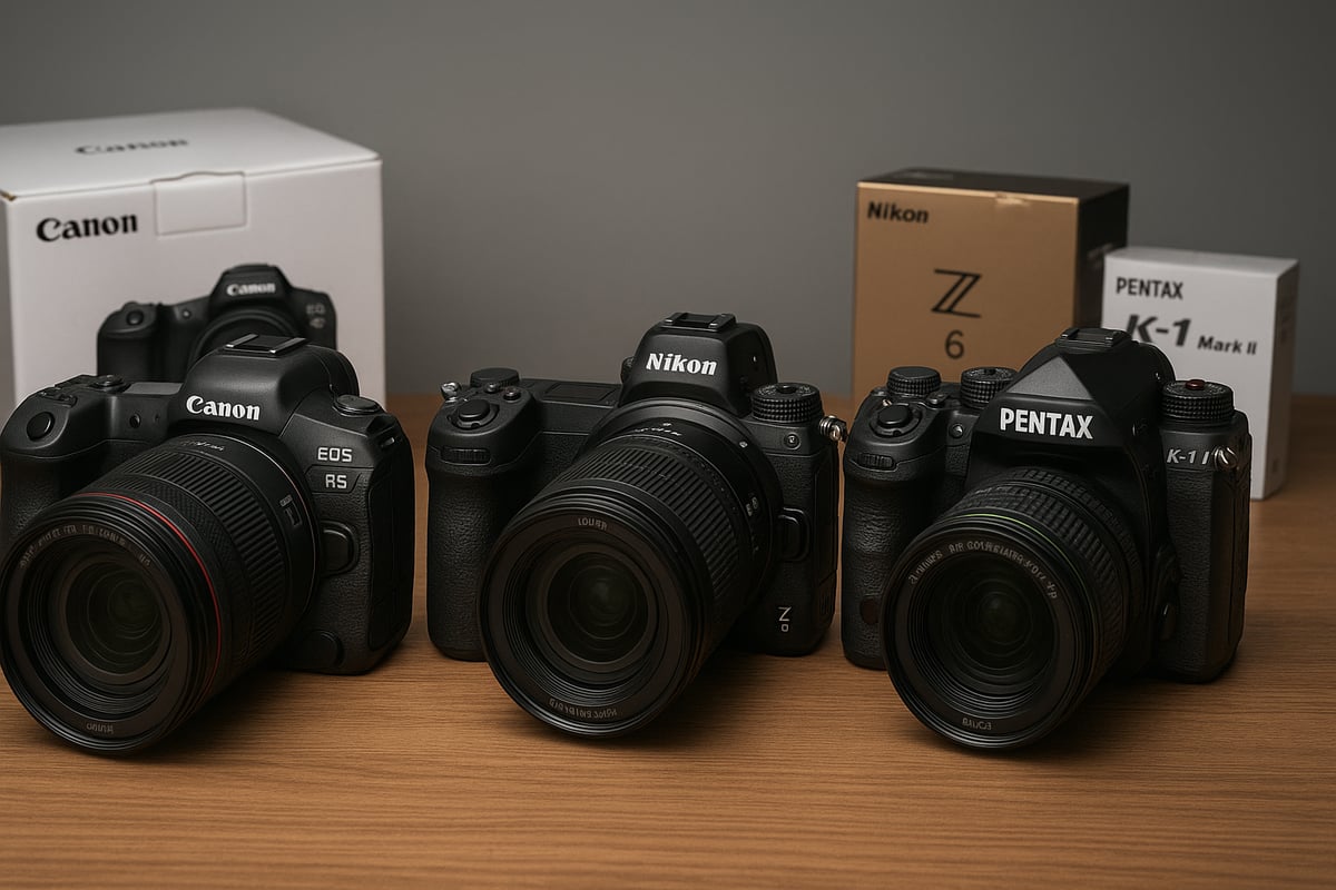 Top DSLR full frame cameras of 2026: Models to watch