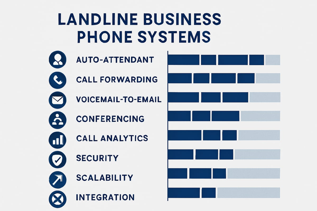 Key Features to Consider When Choosing a Landline Business Phone System