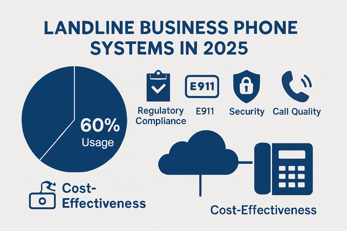Why Landline Business Phone Systems Remain Essential in 2025
