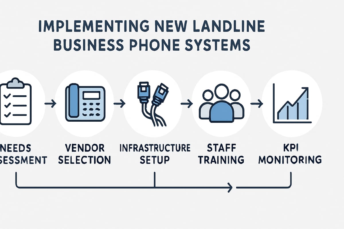 How to Successfully Implement a New Landline Phone System in Your Business