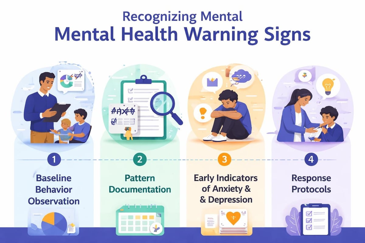 Framework for identifying student mental health concerns
