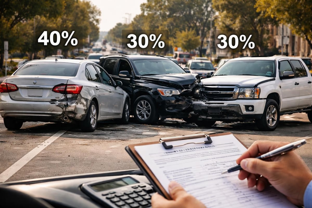 Comparative fault calculation