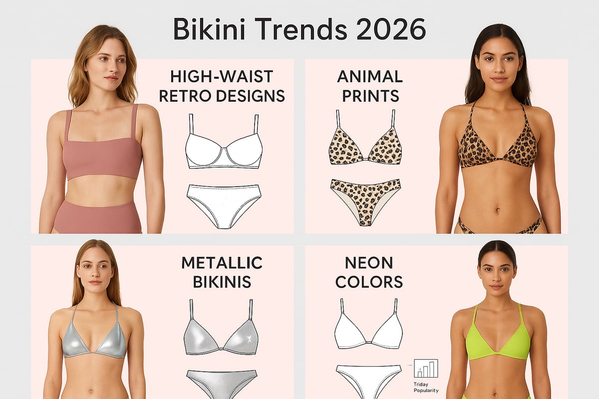 Die wichtigsten Bikini-Trends 2026 im Überblick