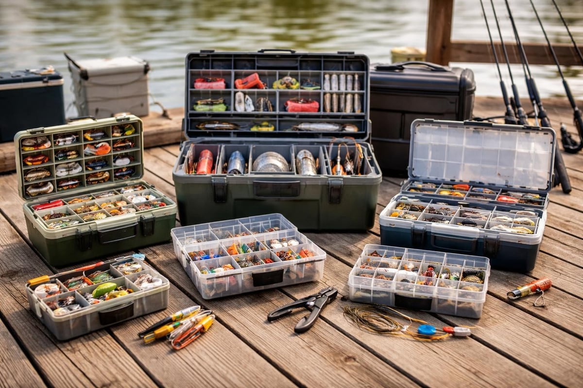 Tackle box versatility