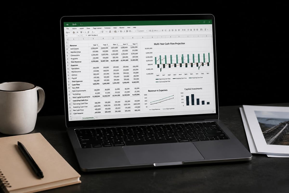 Financial forecasting workflow