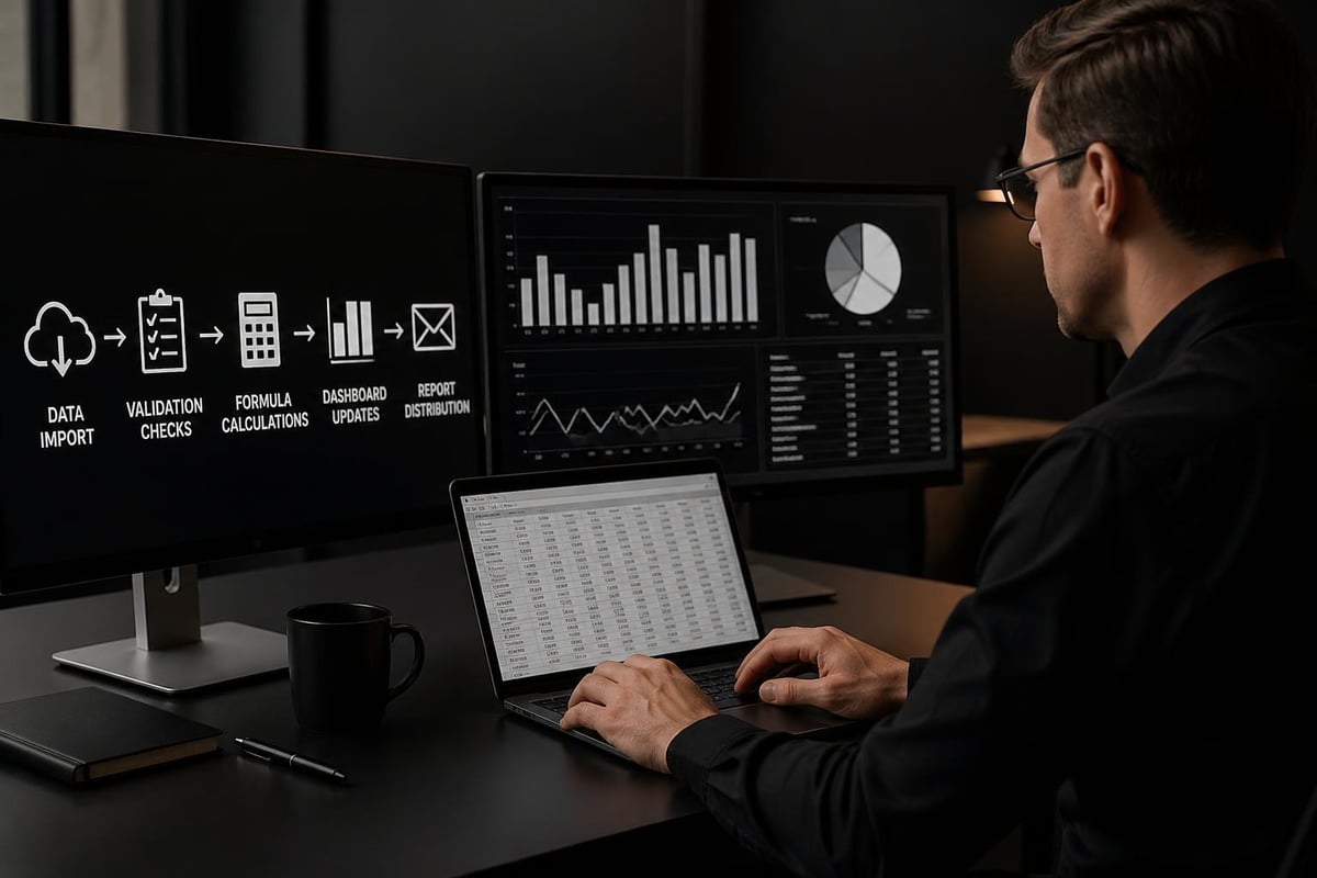 Excel automation workflow
