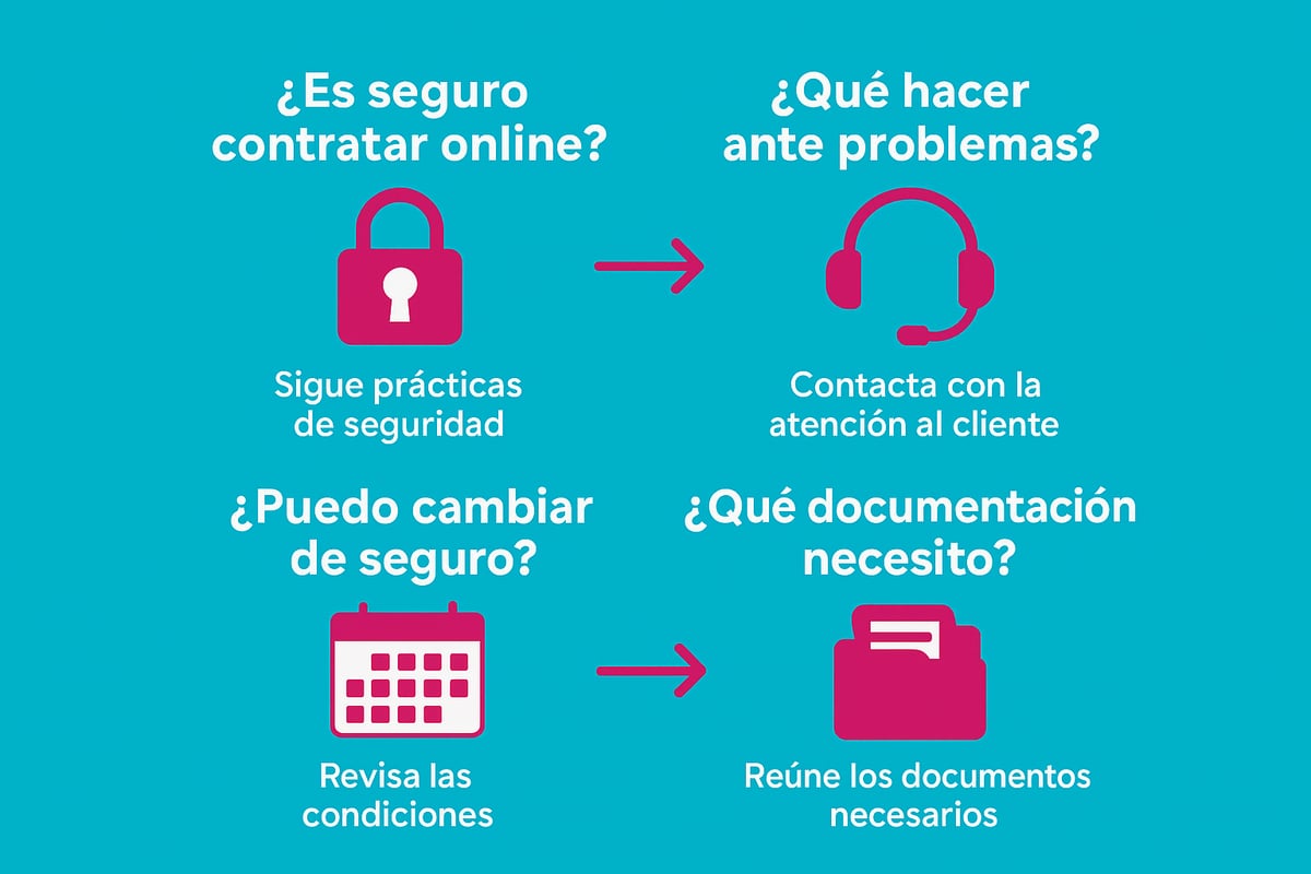 Preguntas Frecuentes sobre Seguros de Coche Online