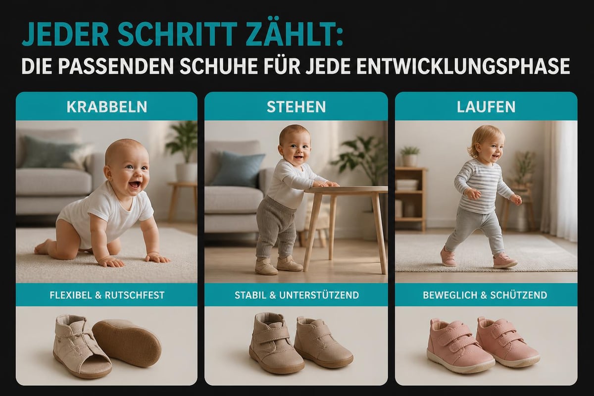Entwicklungsphasen Laufenlernen