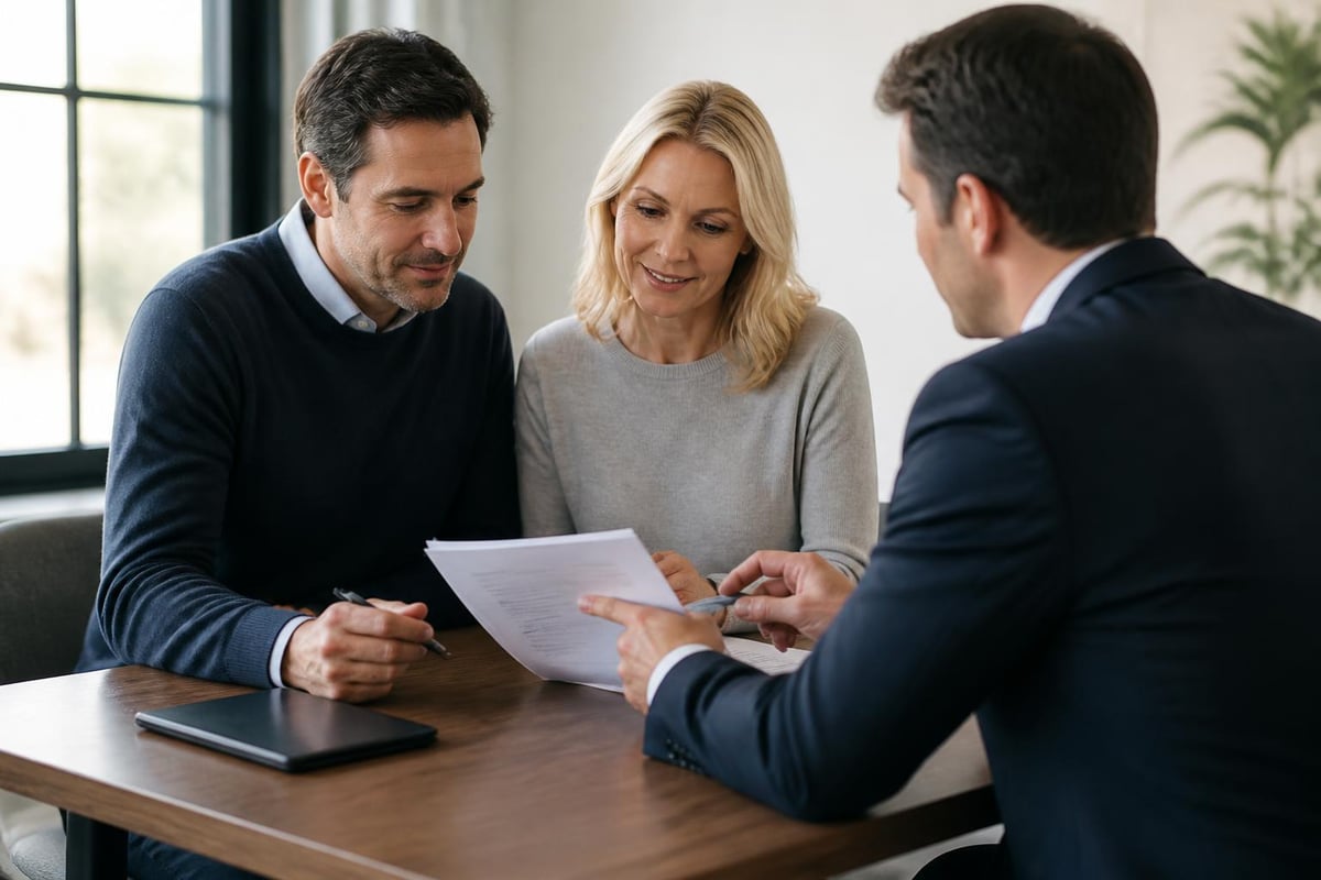 Step-by-step discharge application process