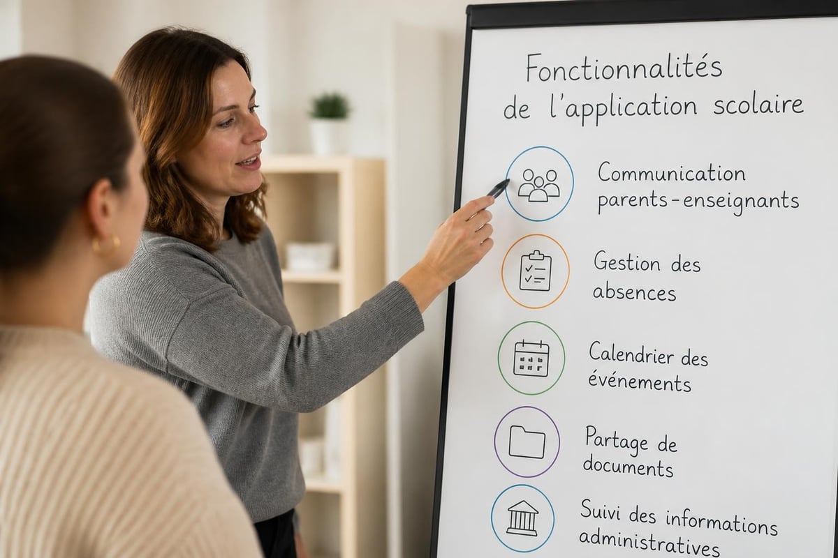 Fonctionnalités principales des plateformes scolaires