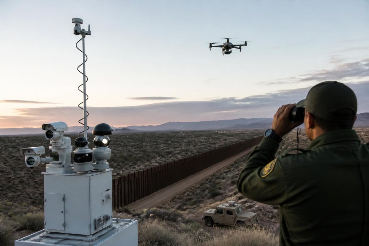 Border surveillance technology integration