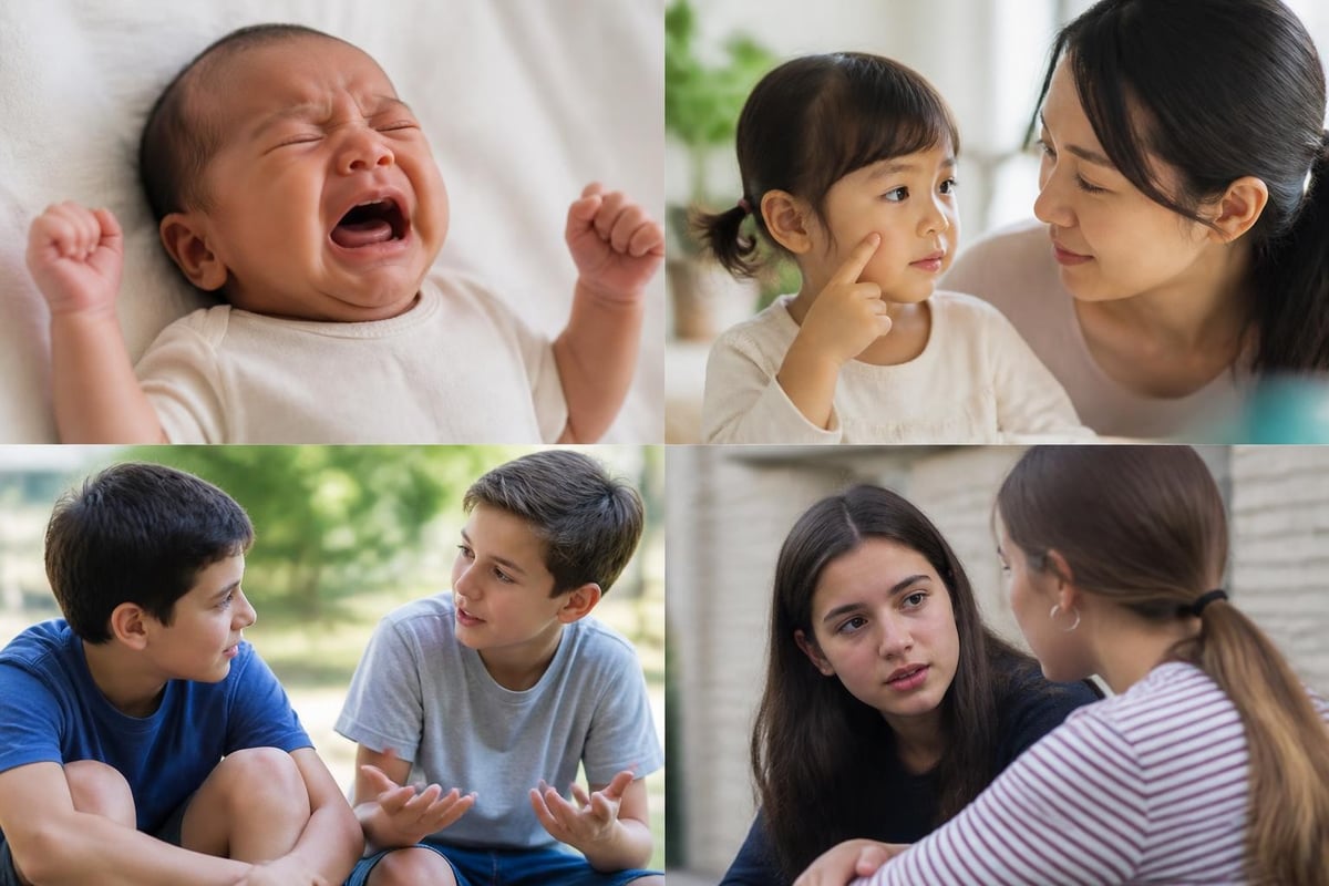 Emotional development stages