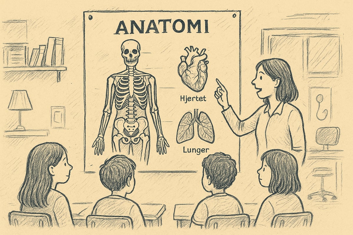 Hvorfor Vælge Anatomi Plakat på Dansk?