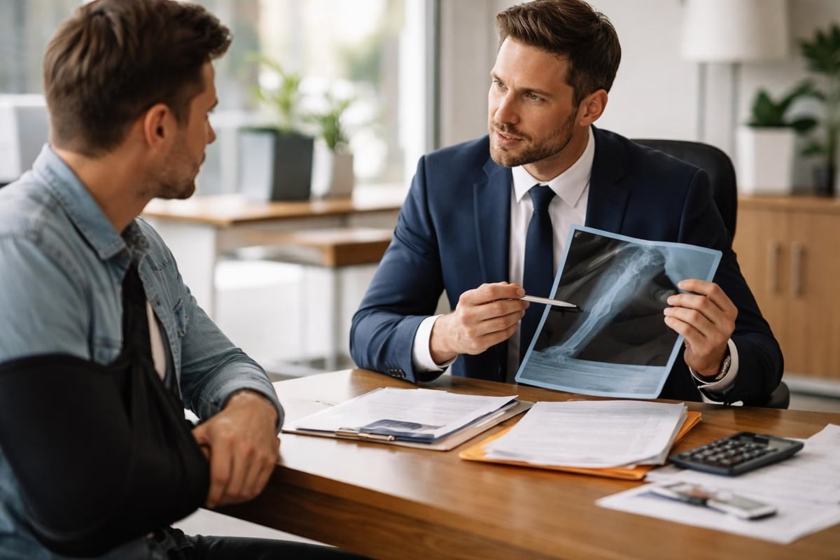 Personal injury case evaluation process