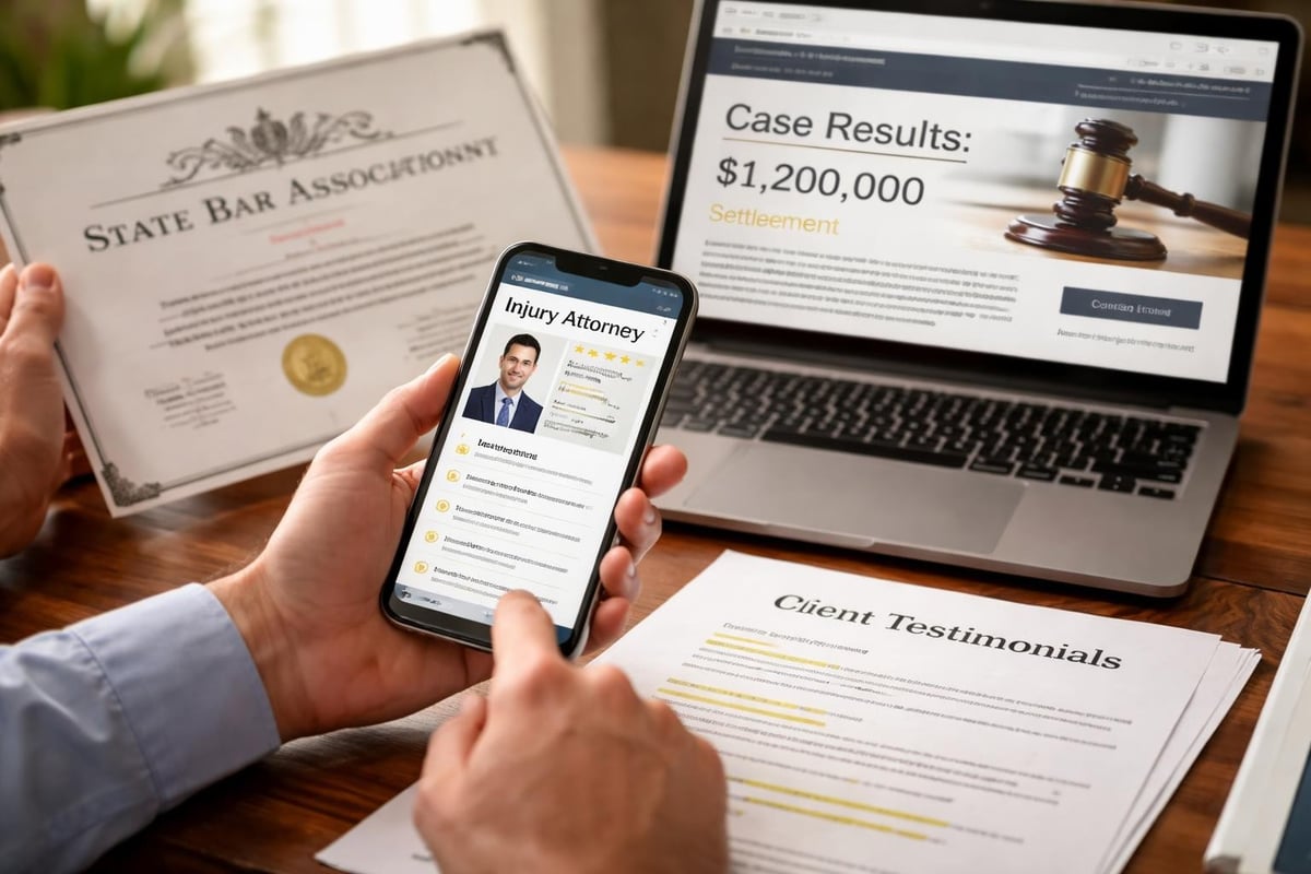 Attorney credentials verification