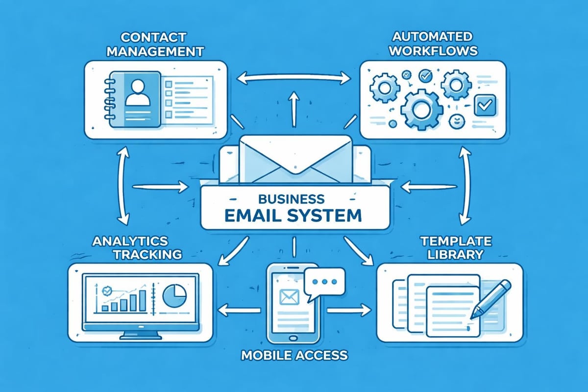 Business email platform features
